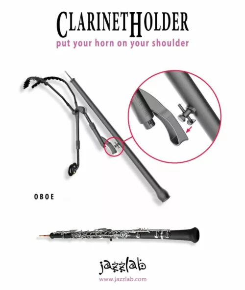 Jazz Lab Clarinet Holder, Clarinetholder, Saxholder, Oboe Holder, Strap